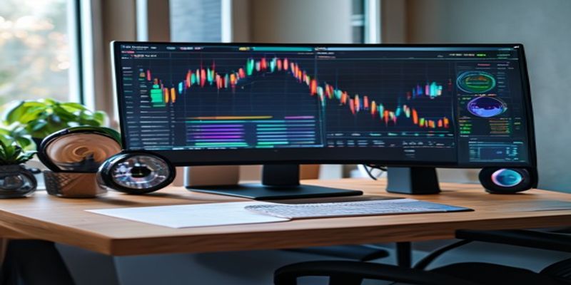 simple checklist on a desk next to a trading monitor